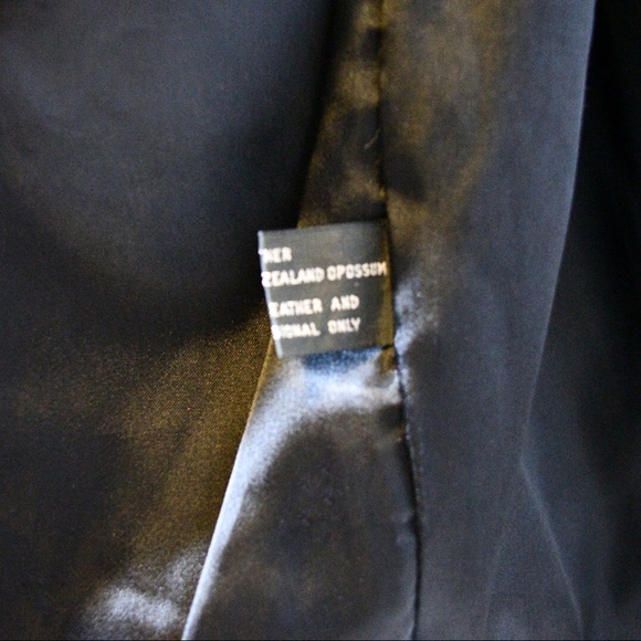 Andrew Marc Black Real Fur Leather Vest Sz Small - Picture 7 of 8